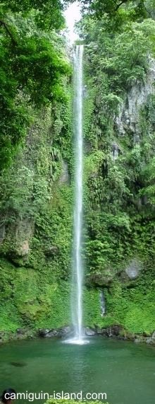 Katibawasan Falls on Camiguin Island